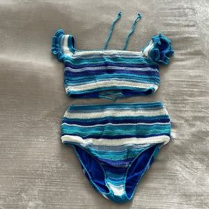 Mochi embroidered bathing suit